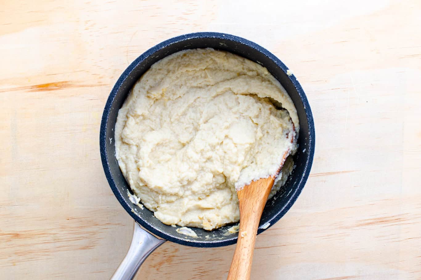 thick and creamy cauliflower puree