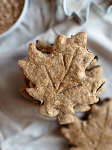 aip maple cookies with maple cream filling