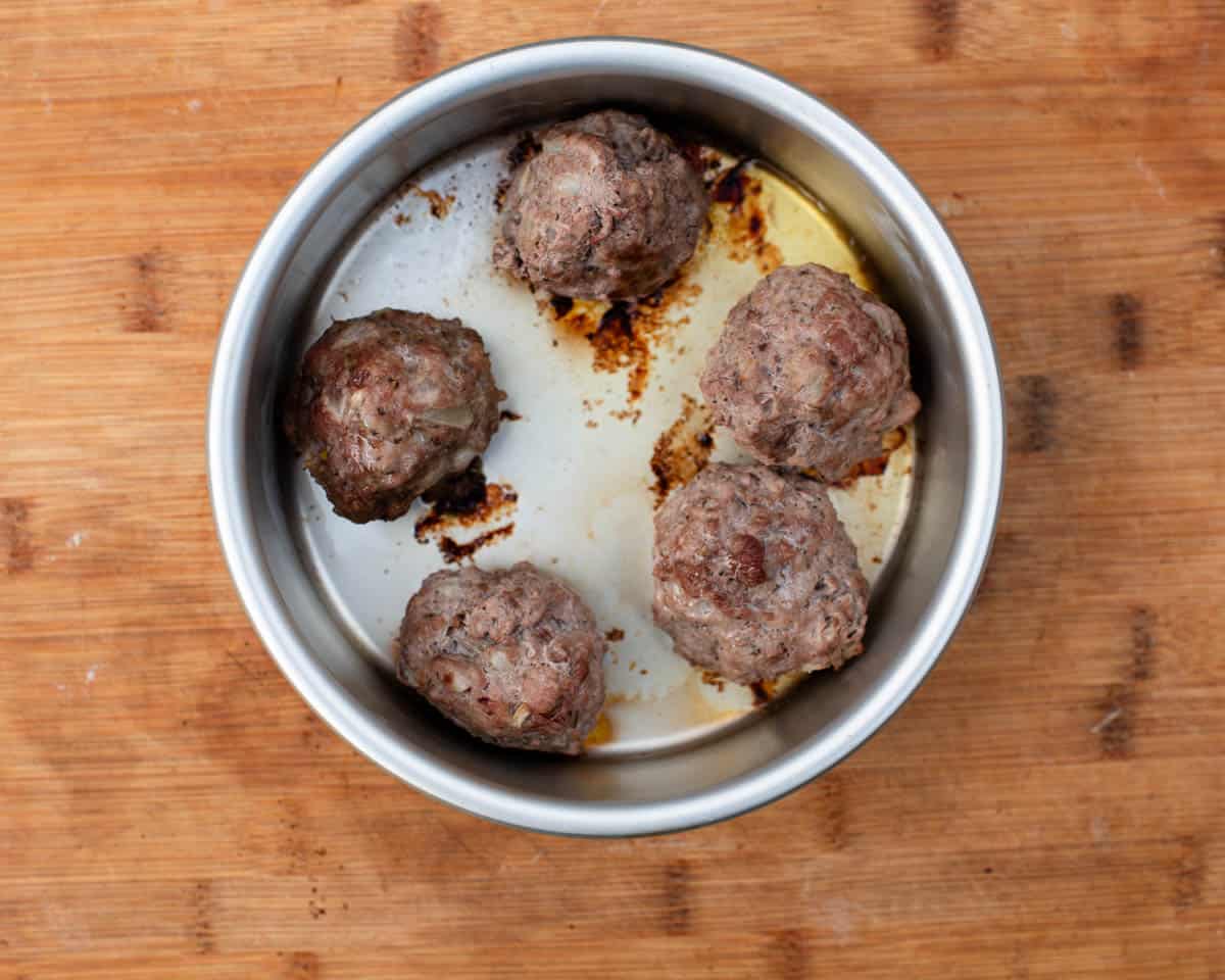 baked from frozen meatballs