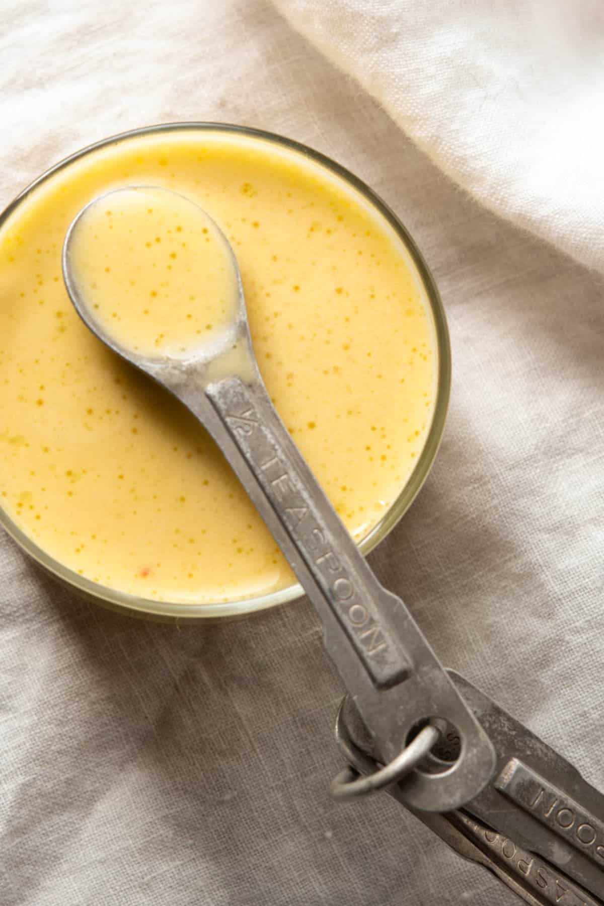 aip lemon garlic sauce blended