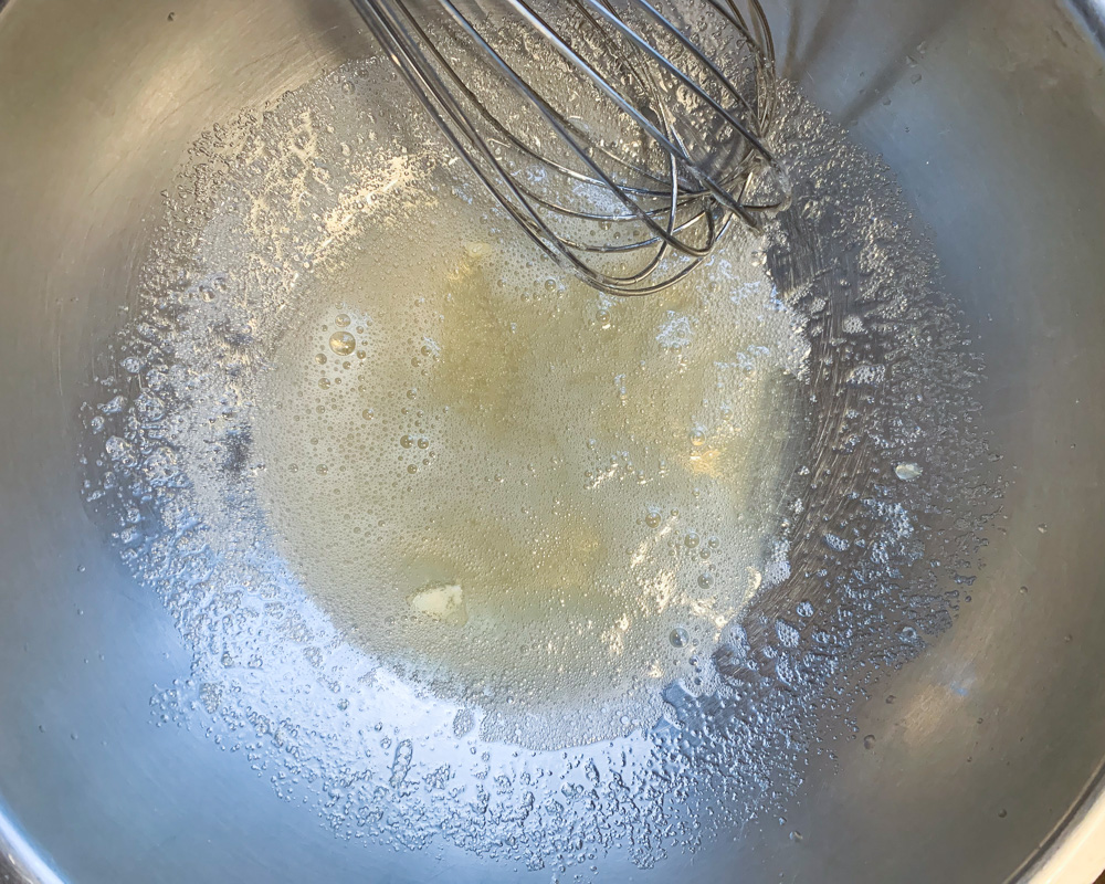 gelatin egg in bowl