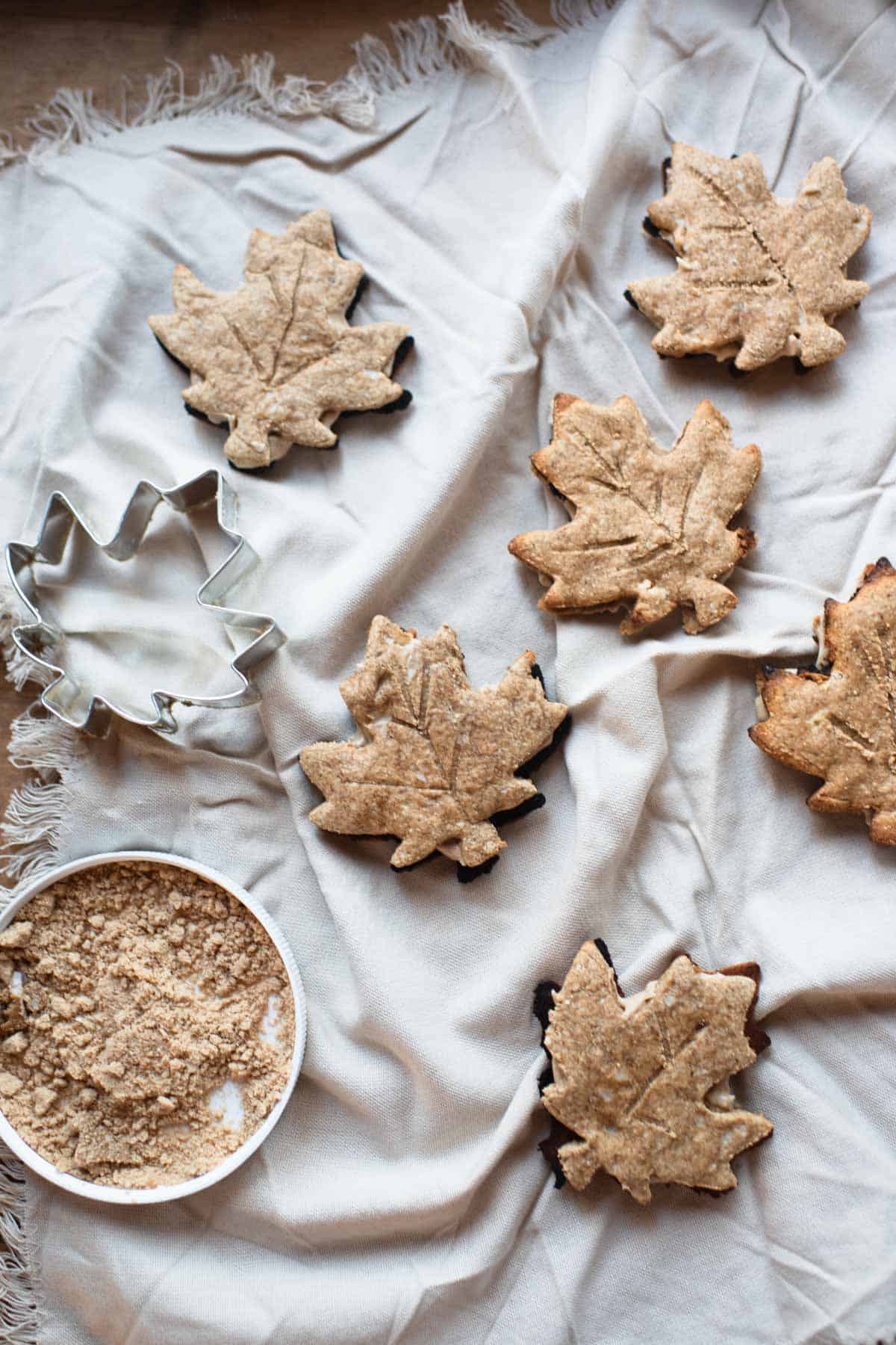 maple cookies filled with maple cream filling